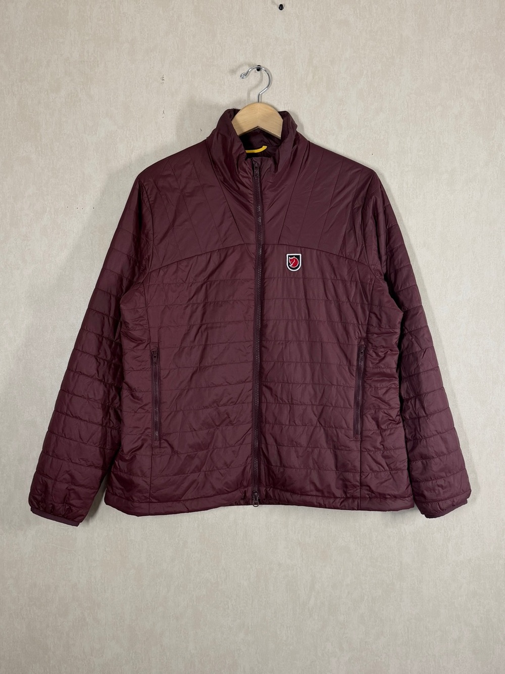 Fjallraven Women’s Expedition X-Latt Jacket Full Zip Lightweight in Port Red XL
